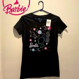 (RARE) New Barbie Unicorn and Constellation Galaxy Planets Stars Space Shirt